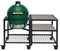 Big Green Egg XLarge Big Green Egg (XLARGE) - Modular Frame Nest Extended Distressed Acacia Bundle