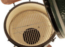 Big Green Egg Large Internal View of grid grill and firebox