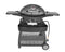 Ziegler & Brown BBQ Triple Grill Fixed Mobile Cart