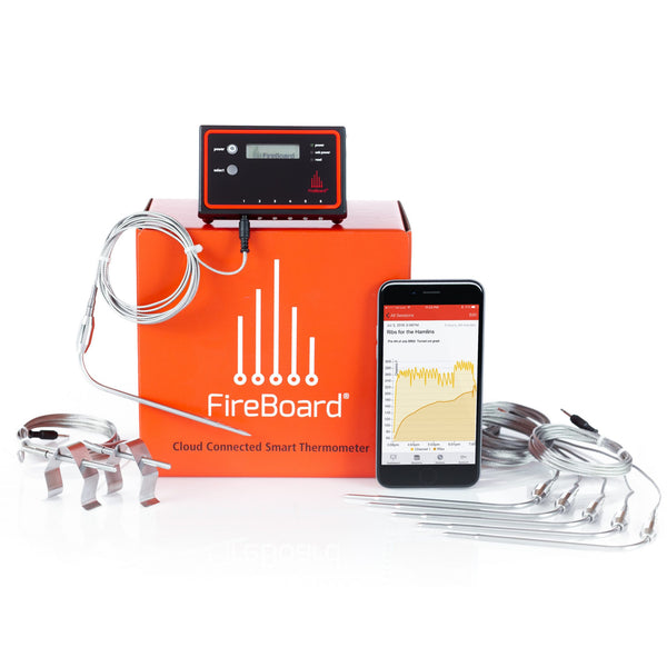 FireBoard Cloud Thermometer Extreme BBQ Edition (6 Food, 2 Ambient Probe Kit)