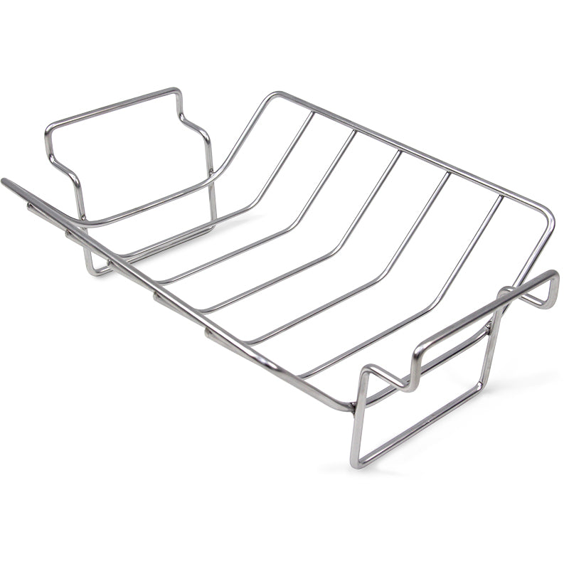 Big Green Egg Stainless Steel Rib and Roast Rack for XXL, XL & L EGG
