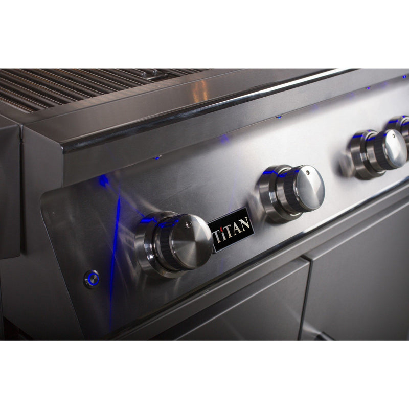 TITAN 5 Stainless Steel Gas Grill