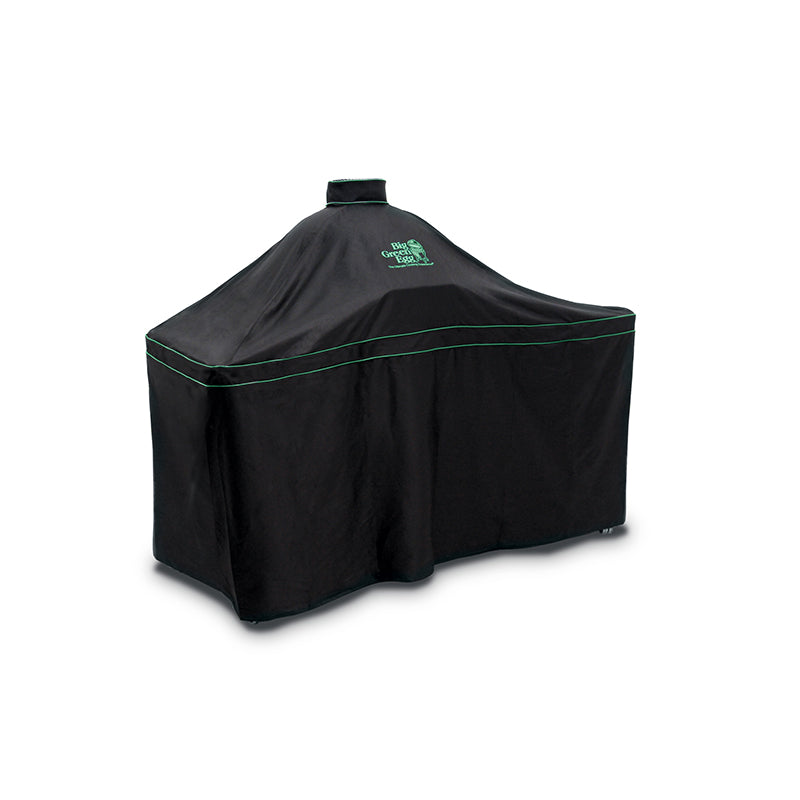 Big Green Egg Premium Ventilated Table Cover for LARGE EGG with Acacia Table